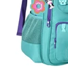 Mochila de costas e de bordo 17,5" Flower Power Rebecca Bonbon - verde