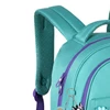 Mochila de costas e de bordo 17,5" Flower Power Rebecca Bonbon - verde