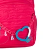Mochila de costas e de bordo 17,5" Heart Beats Rebecca Bonbon - rosa