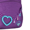Mochila de costas e de bordo 17,5" Heart Beats Rebecca Bonbon - roxa