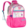 Mochila de costas e de bordo 17,5" Holo Shine Rebecca Bonbon - rosa