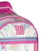 Mochila de costas e de bordo 17,5" Holo Shine Rebecca Bonbon - rosa