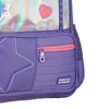 Mochila de costas e de bordo 17,5" Holo Shine Rebecca Bonbon - roxa
