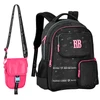 Mochila de costas e de bordo 17,5" Urban Mix Rebecca Bonbon - preta