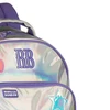 Mochila de costas e de bordo 19" Holo Shine Rebecca Bonbon - roxa