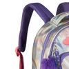 Mochila de costas e de bordo 19" Holo Shine Rebecca Bonbon - roxa