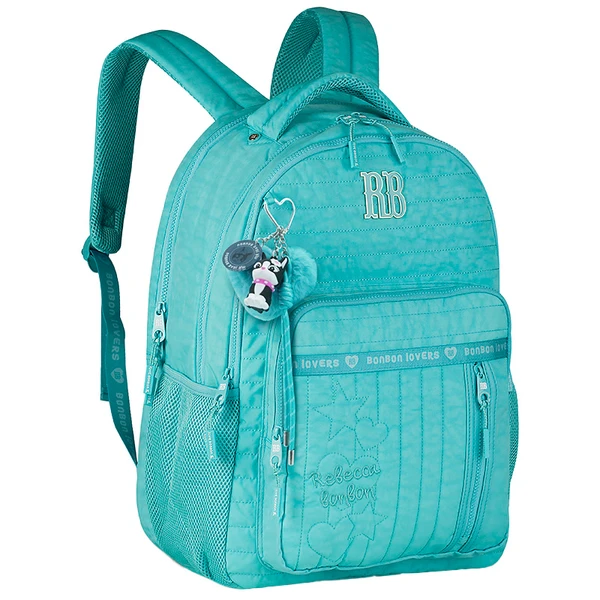 Mochila de costas e de bordo 19" Sweet Dreams Rebecca Bonbon - azul