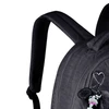Mochila de costas e de bordo 19" Sweet Dreams Rebecca Bonbon - preta