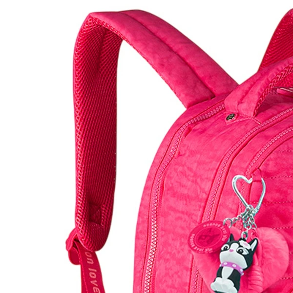 Mochila de costas e de bordo 19" Sweet Dreams Rebecca Bonbon - rosa