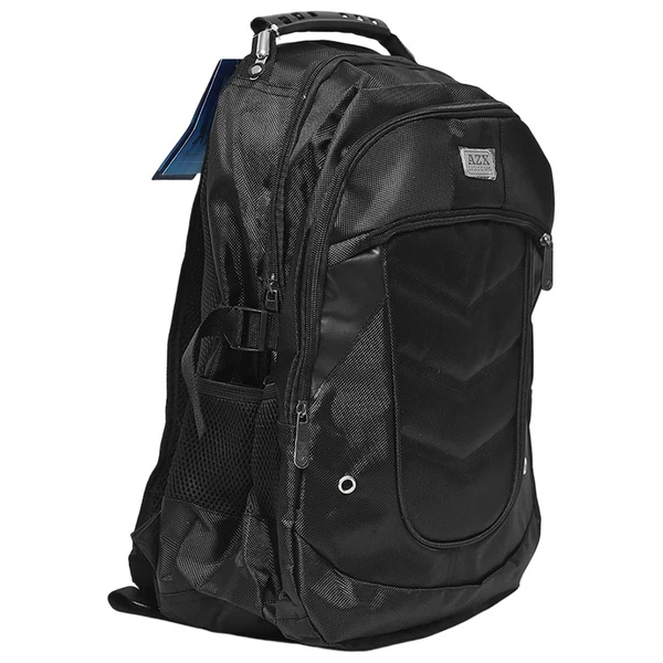 Mochila de costas executiva AZX Logic Case preta 46x33x20