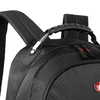 Mochila de costas executiva com cabo de aço na alça de mão Clio Style 18"