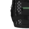 Mochila de costas juvenil com mosquetão e chaveiro Loud Luxcel - preto