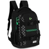 Mochila de costas juvenil com mosquetão e chaveiro Loud Luxcel - preto