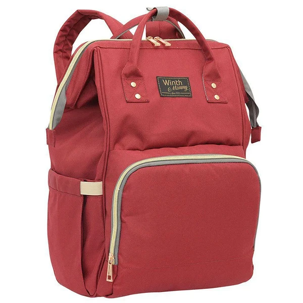 Mochila maternidade com bolso térmico e impermeável Mommy Bag 44x25x20