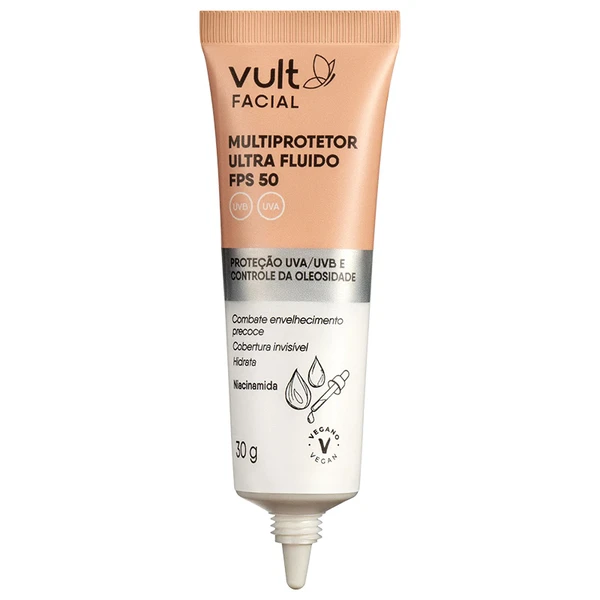 Multiprotetor Solar Facial Ultrafluido FPS50 Vult 30 g
