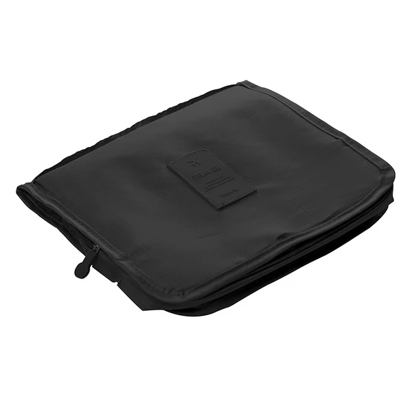 Necessaire com alça fixa e gancho para pendurar durante o uso Lyor