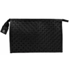 Necessaire texturizada com fechamento por zíper 23x15x6,3