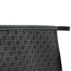 Necessaire texturizada com fechamento por zíper 23x15x6,3