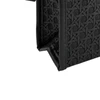Necessaire texturizada com fechamento por zíper 23x15x6,3