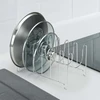 Organizador de tampas de panelas para armário Arthi 26,9x16,5x16,9