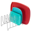 Organizador de tampas de panelas para armário Arthi 26,9x16,5x16,9
