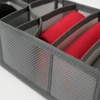 Organizador dobrável para gaveta com 11 divisórias 32x12x12