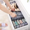 Organizador dobrável para gaveta com 7 divisórias 31-32x12x12