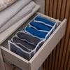 Organizador dobrável para gaveta com 7 divisórias Colmeia branca Lyor 36x17x12