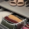Organizador dobrável para gaveta com 7 divisórias Colmeia branca Lyor 36x17x12