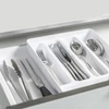 Organizador porta talheres extensível para gaveta Arthi 33,5x5,5