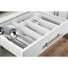 Organizador porta talheres extensível para gaveta Arthi 33,5x5,5