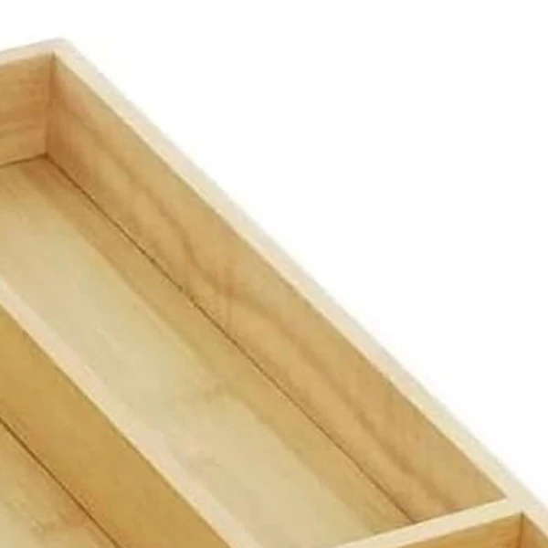 Organizador porta talheres para gaveta em bambu 22x33,5