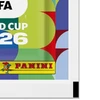 Pacote com 7 figurinhas da Copa do Mundo da Fifa 2026 Panini