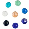 Pacote com pedras gemas de vidro decorativas 200 g