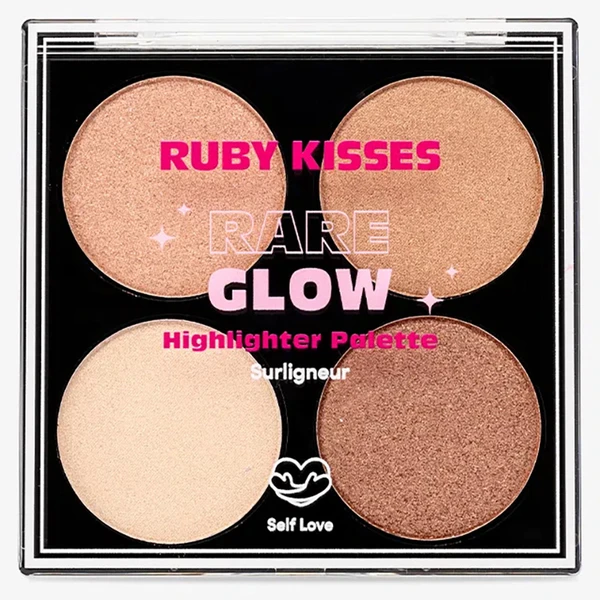 Paleta de iluminador Rare Glow RK by Kiss