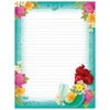 Papel de carta decorado Princesas Disney Tilibra 50 folhas 17,7x24