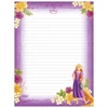 Papel de carta decorado Princesas Disney Tilibra 50 folhas 17,7x24