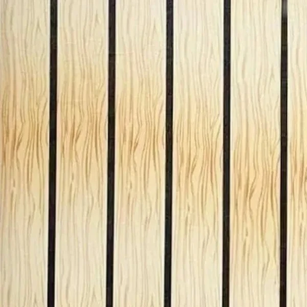 Papel de parede autoadesivo ripado claro 45x500