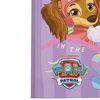 Pasta de plástico fina com elástico tamanho ofício Patrulha Canina Nickelodeon DAC 33,2x23,2 - menina