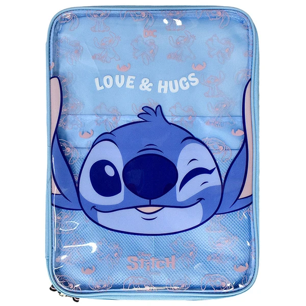 Pasta universitária Stitch Disney DAC 37x26,5x1,5