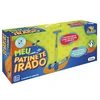 Patinete infantil dobrável com luz nas rodinhas Meu Patinete Irado 40 kg - menino
