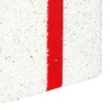 Pendente natalino Caixa de Presente branca com laço vermelho 12x12