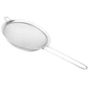 Peneira de aço inox com diâmetro de 16 cm