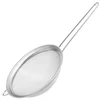 Peneira de aço inox com diâmetro de 16 cm