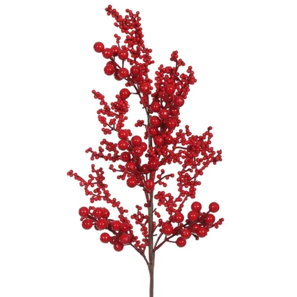 Pick natalino Azevinho Berry vermelho 72 cm