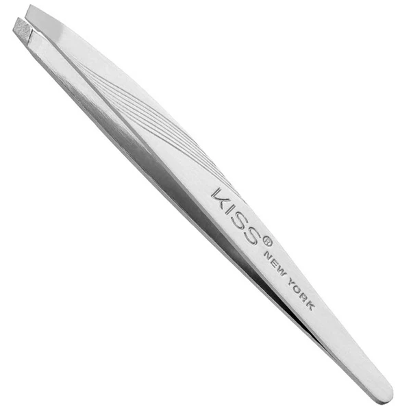 Pinça diagonal premium Slant Tweezer Professional Kiss NY