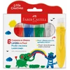 Pincel de tinta guache Jumbo 6 cores Faber-Castell