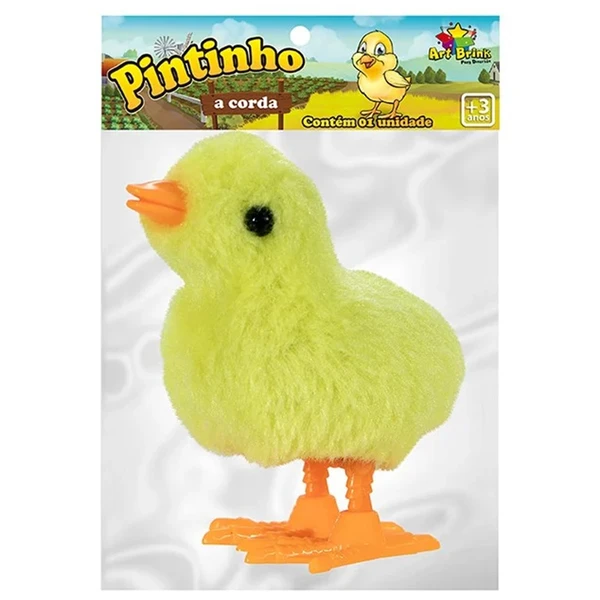Pintinho amarelinho à corda