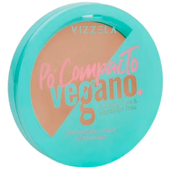 Pó compacto vegano matte Vizzela - 07