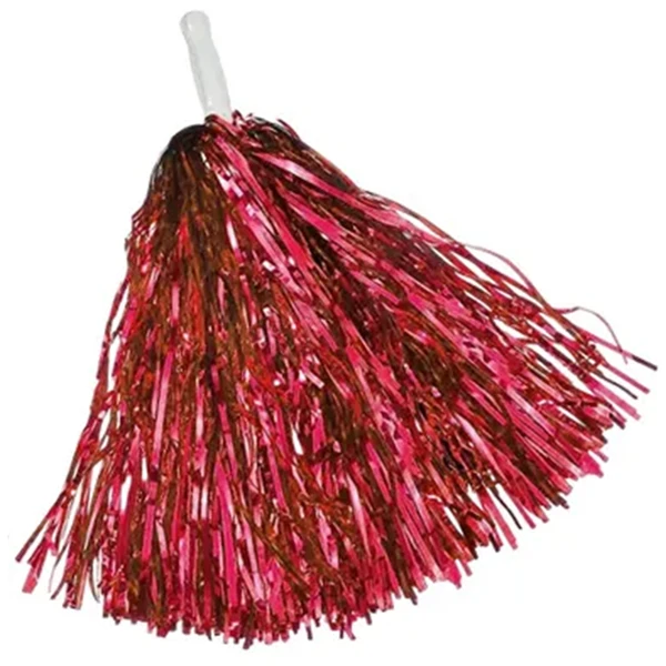 Pompom Mamãe Sacode metalizado 1 unidade